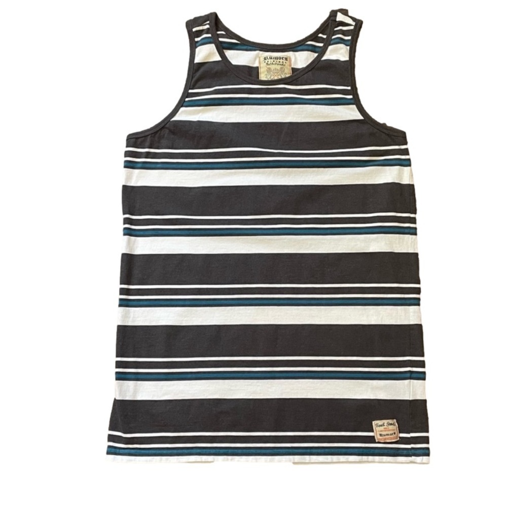 Rumors Original Stripes Tank Top Men’s size Large